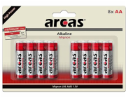Baterie Arcas AA / R6 8 ks.