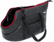 Hobbydog Eco Kožená taška Černá R1 20x36x22 cm