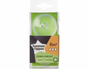 Tommee Tippee Anti-colic silikonový dudlík 6m+ 2 kusy (TT0158)