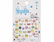Samolepky na nehty Snails Quack Quack