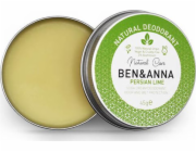 Ben&Anna BEN ANNA_Natural Deodorant přírodní krémový deodorant v kovové dóze Perská limetka 45g