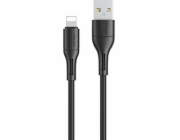 Usams USB-A – Lightning kabel 1 m černý (SJ500USB01)
