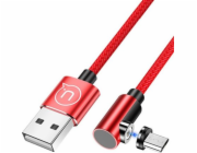 Usams USB-A - microUSB USB kabel 1 m červený (63291)