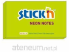 Stickn Notes samolepicí neonová zelená (205542)