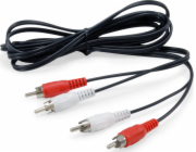 RCA (Cinch) x2 - RCA (Cinch) x2 kabel 2,5 m černý (147094)