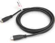 kabel USB-C – USB-C USB 3 m černý (128888)