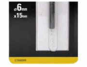 Stopková fréza Stanley 6x15mm přímá - STA66000