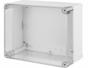 Elektro-Plast INDUSTRIAL Hermetická krabice č.v 170x135x85mm IP65 šedá, průhledný kryt 2711-01