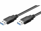 MicroConnect USB kabel USB-A – USB-A 2 m černý (USB3.0AA2B)