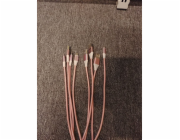 Omega USB kabel OMEGA CANTIL FABRIC KABEL Opletený MICRO USB TO USB KABEL 2A 118 MĚDĚNÝ POLY 1M RŮŽOVÉ ZLATO [44056]