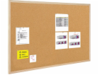 Bi-Office BI-OFFICE korková nástěnka, 120x60cm, 2vrstvý k...
