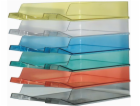 Bantex STOLNÍ ZÁSUVKA TRANSPARENT CRYSTAL 985108