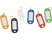 Q-Connect Klíčenky Q-CONNECT, 50x22mm, 100 ks, černá