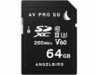 Angelbird AV PRO SD MK2 V60 SDXC 64GB Class 10 UHS-II/U3 ...