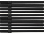 Kancelářské produkty KANCELÁŘSKÉ PRODUKTY kancelářská fixa, 10 ks, černá