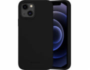 Silikonový obal Mercury pro iPhone 14 6.1 černo/černý
