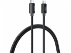 Remax USB-C – USB-C USB kabel 1 m černý (RC-C039)