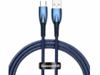 Baseus USB-A - USB-C USB kabel 1 m Modrý (BSU3850)