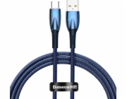 Baseus USB-A - USB-C USB kabel 1 m Modrý (BSU3850)