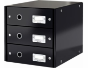 Skříňka Leitz Bin, Click & Store se 3 zásuvkami (10K268A)