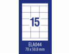 Avery Zweckform LABEL ZF ECONOMY 70X50.8MM 044 100ARK LAB...