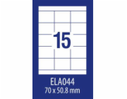 Avery Zweckform LABEL ZF ECONOMY 70X50.8MM 044 100ARK LABEL E100 ELA044 - ELA044