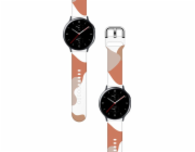 Hurtel Strap Camo Band pro Samsung Galaxy Watch 42mm silikonový řemínek Camo Watch náramek (5)