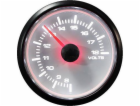 Hodiny s automatickým měřidlem AUTO GAUGE 52mm STP2W Volt