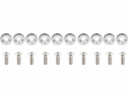 MTuning_F Univerzální šrouby 6mm JDM Silver