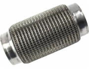 TurboWorks_D Vyztužený flexibilní konektor výfuku 2,5" 200 mm z nerezové oceli