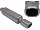 Koncový tlumič výfuku TurboWorks80 x 92 mm, vstup 57 mm