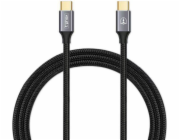 T-Phox USB-C - USB-C USB kabel 1 m Černý