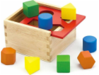 Viga Toys Dřevěný třídič tvarů Barevné postavy Viga Toys