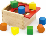 Viga Toys Dřevěný třídič tvarů Barevné postavy Viga Toys