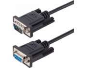 StarTech DB-9 - DB-9, 3m, černá (9FMNM-3M-RS232-CABLE)