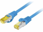 Lanberg PATCHCORD CAT.6A S/FTP LSZH CU 1,5M BLUE FLUKE PR...