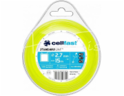 Cellfast standardní řezná čára 2,7 mm / 15 m, čtvercová (35-016)