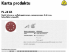 Klingspor brusný kotouč samolepicí 125mm PL28CK gr.120 GL...