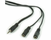 Gembird Jack 3,5 mm – Jack 3,5 mm x2 kabel 5 m černý (CCA-415)