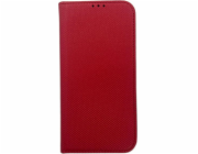 NO NAME Pouzdro na knihu Smart Magnet Motorola MOTO G53 5G červená/červená