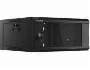 Skříň Lanberg ZÁVĚSNÝ RACK INSTALAČNÍ SKŘÍŇ 19" 4U 600 ČERNÁ LANBERG PROSKLENĚNÉ DVEŘE (SKLENĚNÉ)