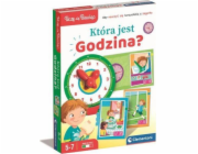 Clementoni učí? si? bavit. Kolik je hodin?