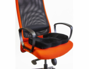 Powerton Ortopedický polštář, plastový hrot odolný proti tlaku, ergonomický, černý, paměťová pěna, Powerton