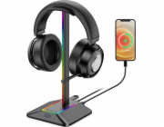 Stojan na sluchátka Mozos RGB LED D12