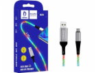 Vega USB-A - microUSB kabel 1 m stříbrný (29971)