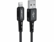 Acefast USB-A – Lightning kabel 1,8 m černý (6974316281313)