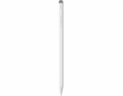 Stylus Baseus Aktivní + pasivní pero Stylus Baseus s indikátorem baterie (bílý)