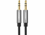 Kabel Ugreen Jack 3,5 mm - Jack 3,5 mm 3 m šedý (UGR552)