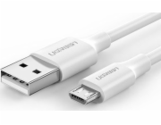 Ugreen USB-A - microUSB USB kabel 2 m Bílý (60143)