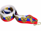 Sportovní stuha Victoria 22 mm - ruské barvy + orlice